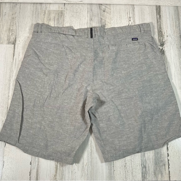 Patagonia Men’s Back Step Organic Cotton Shorts Gray Size 40 - 10in Inseam 57735 - Picture 2 of 8